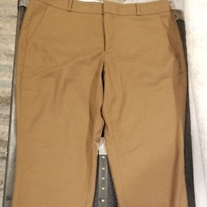 Banana Republic brown/tan trouser pants- "Ryan" style